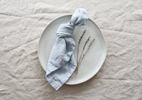 Sky Blue Linen Napkins
