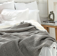 Coffee Muslin Quilt Blanket – Organic, Reversible, Sustainable