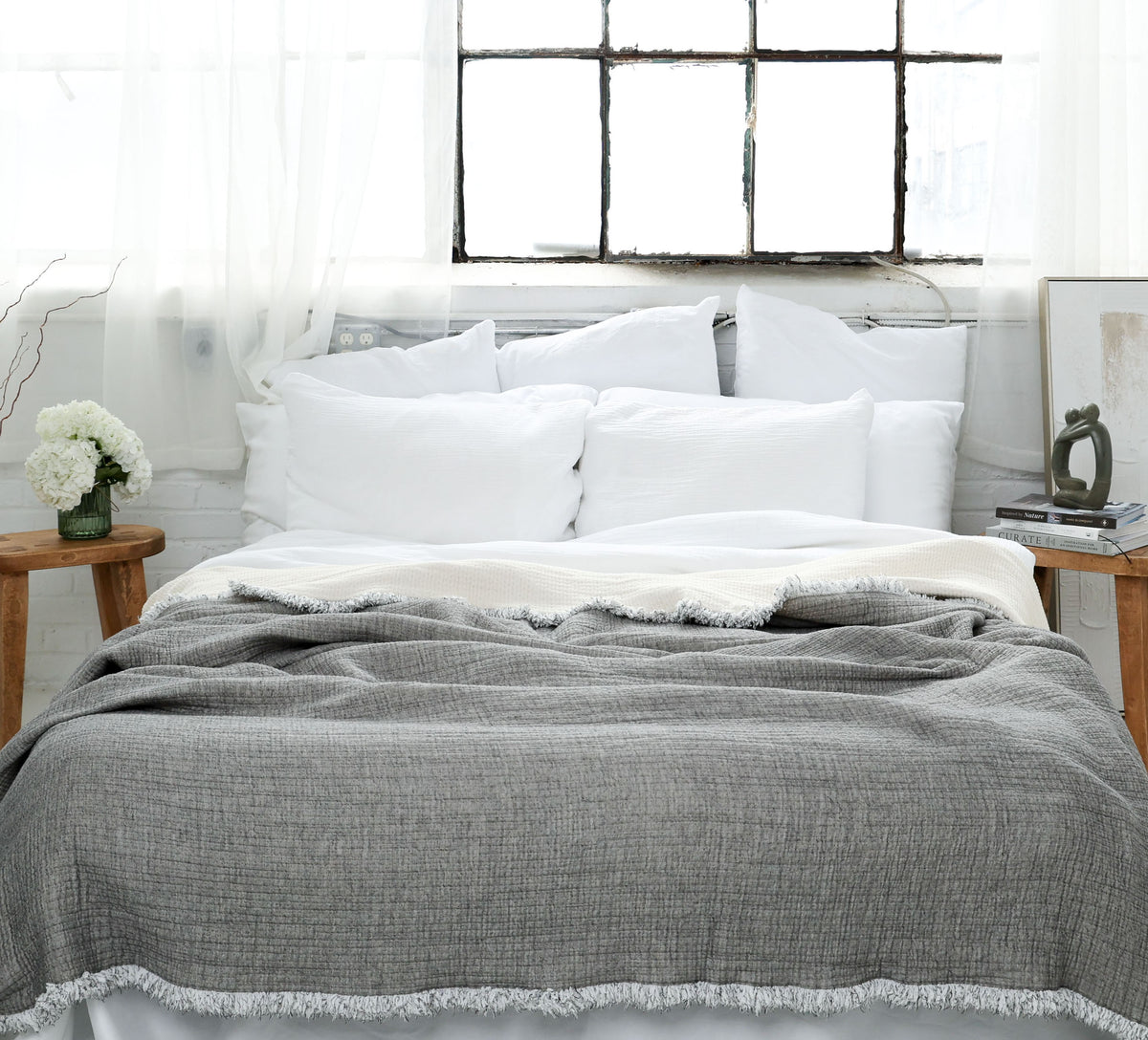 Organic Cotton Thick Quilt Blanket
