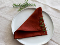 Mix and Match Linen Napkins in Various Colors and Size