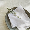 White Cotton Napkin Set, Our Invitation to Elegancy - Set of 2 or 4
