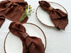 Soil Brown Cotton Napkin Set,Inspired by The Earth's Own Palette - Set of 2 or 4