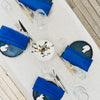 Royal Blue Napkin Set, A Seaside Atmosphere
