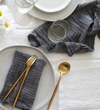 Ocean Blue Crinkle Napkin Set