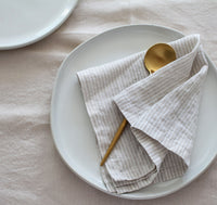 Striped Linen Napkins