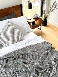 Waffle Blanket Throw in Various Colors