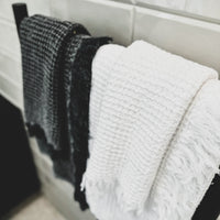 White Waffle Bath Towel