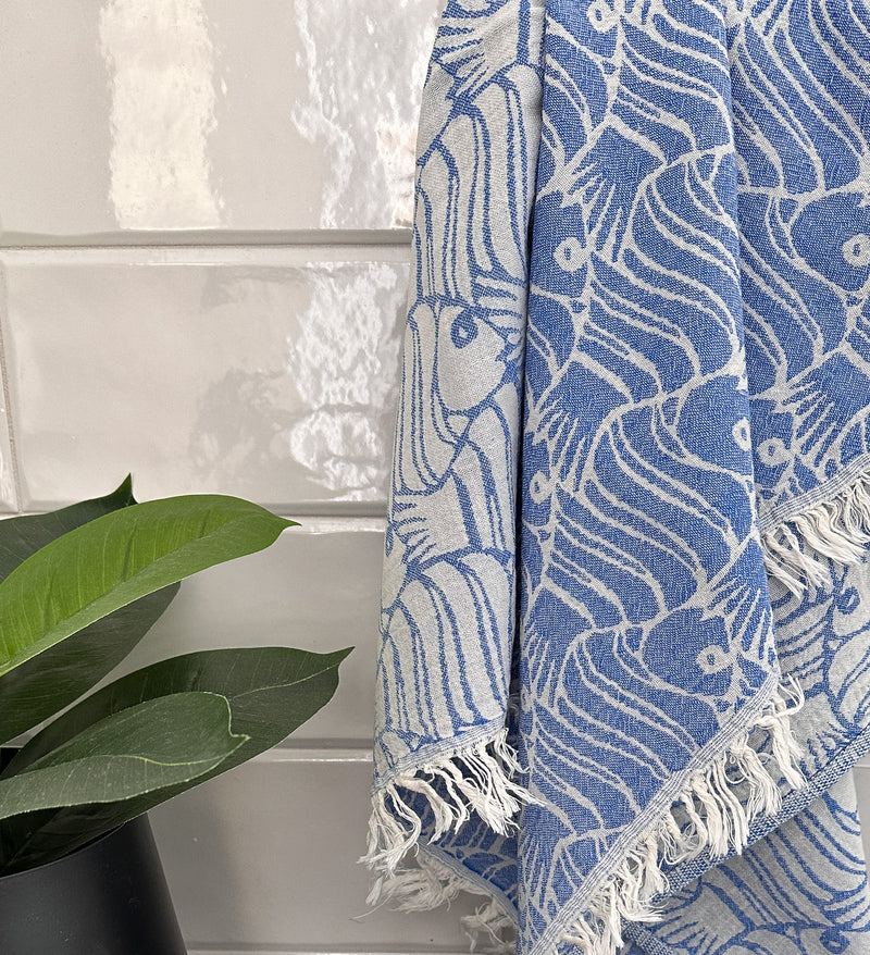 Fish Towel for Bathroom