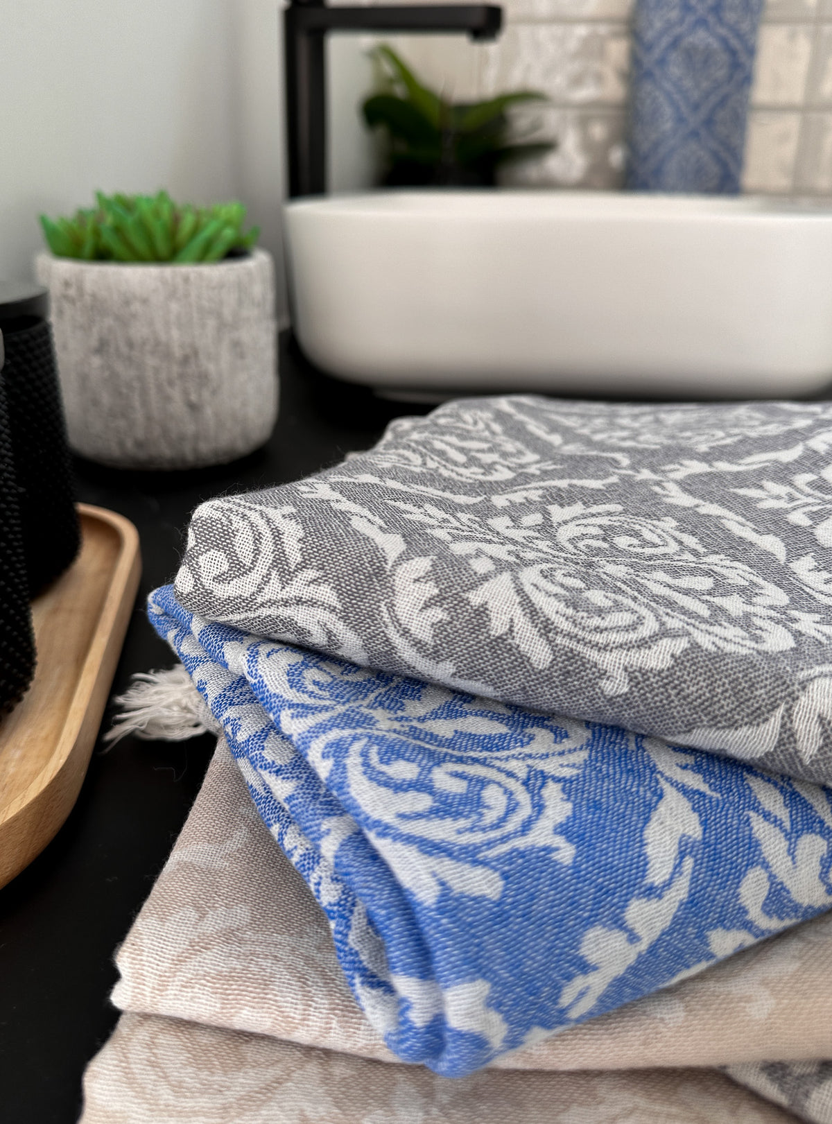 Soft Hand Towel for Bathroom, Premium Turkish Cotton