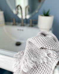 Waffle Hand Towels in Various Colors