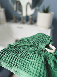 Waffle Hand Towels in Various Colors