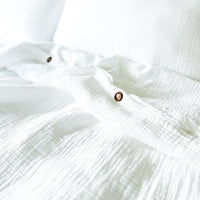White Organic Cotton Duvet Cover