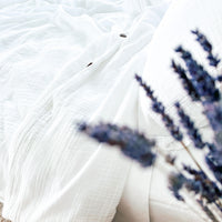 White Organic Cotton Duvet Cover