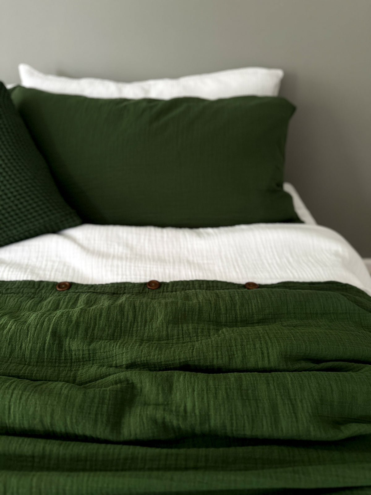 White Organic Cotton Duvet Cover