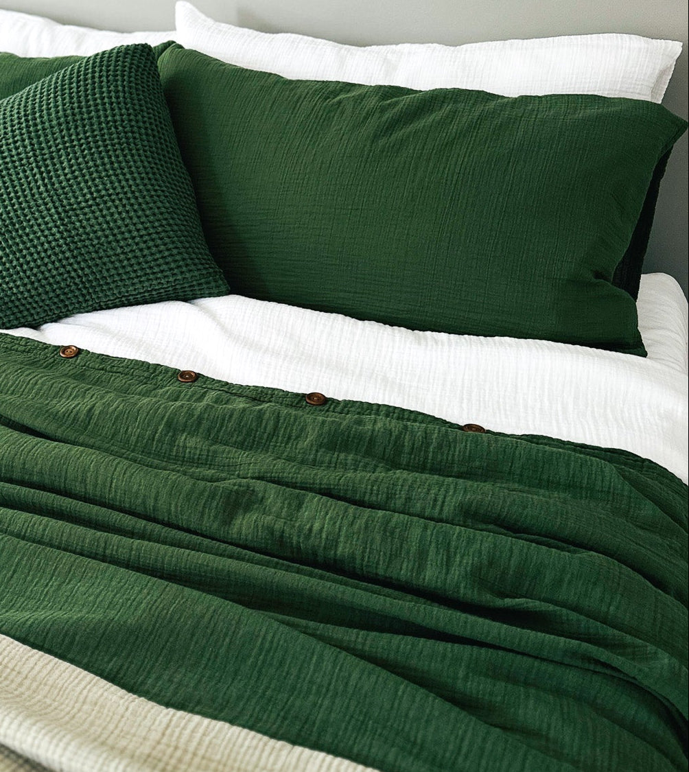White Organic Cotton Duvet Cover