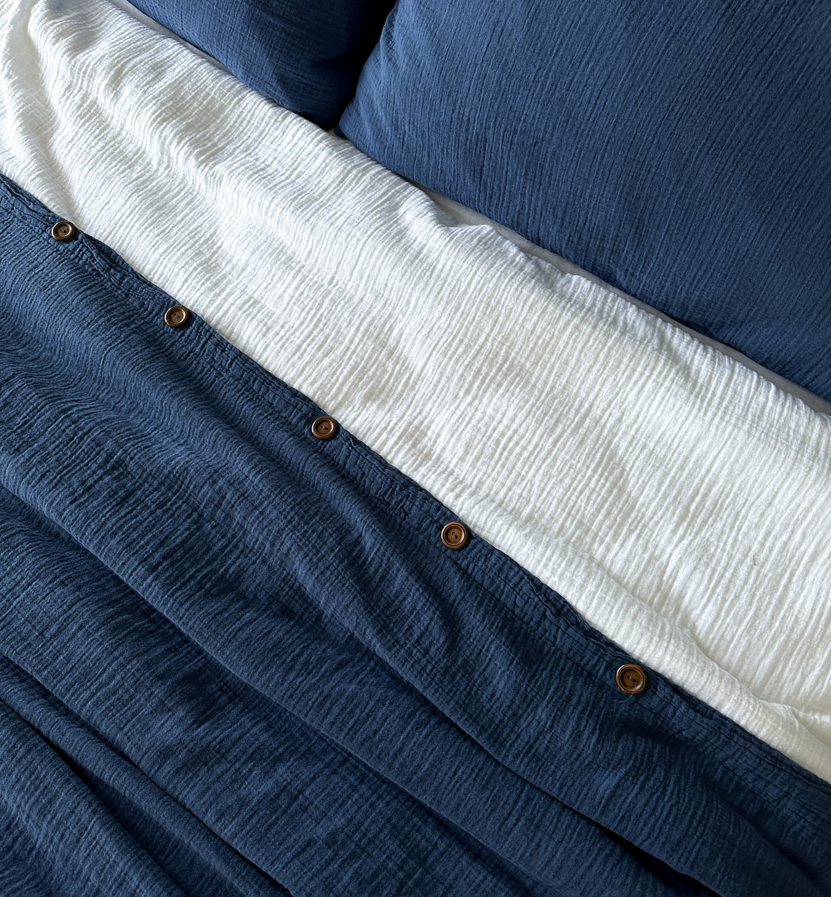 White Organic Cotton Duvet Cover