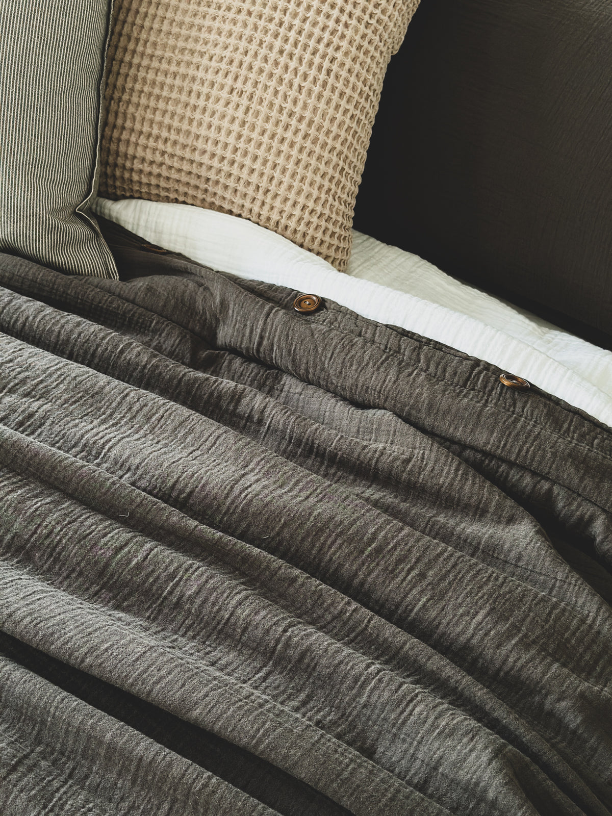 White Organic Cotton Duvet Cover