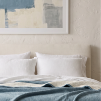 Ocean Organic Muslin Blanket – Double-Sided