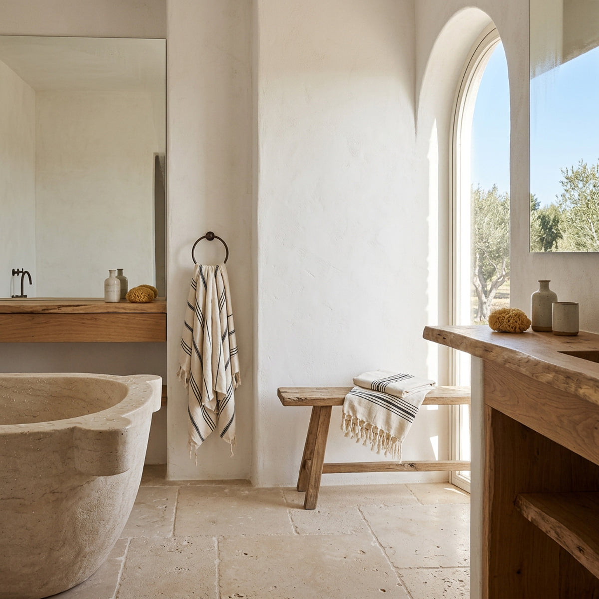 Peshtemal Turkish Towel - Bath and Beach
