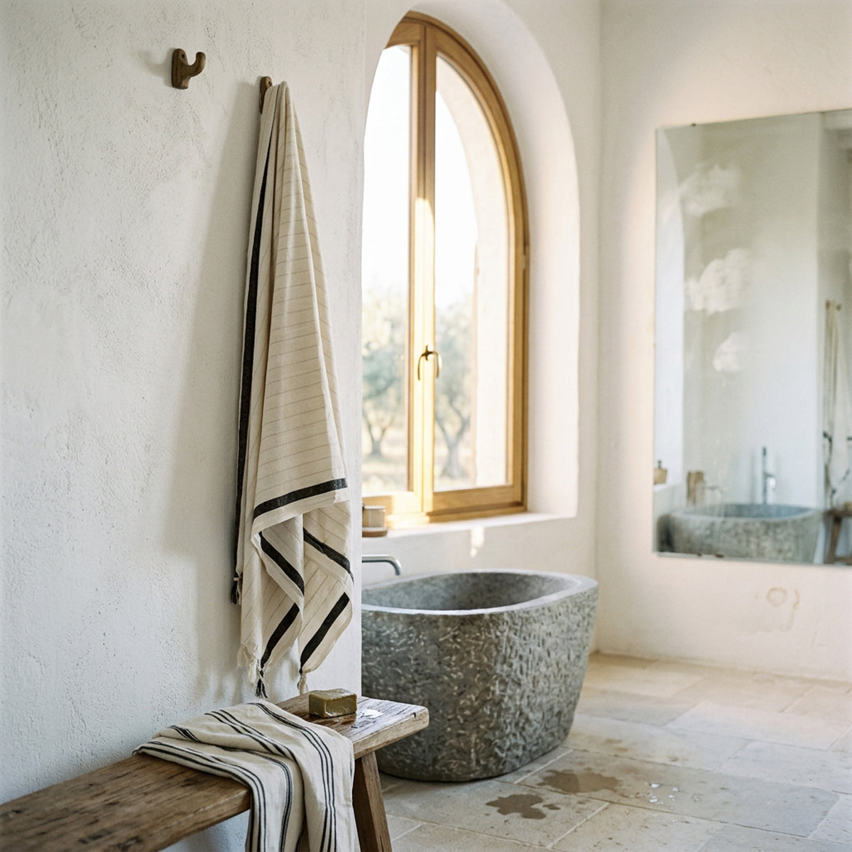 Peshtemal Turkish Towel - Bath and Beach