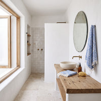 Heritage Cotton Towel, Blue