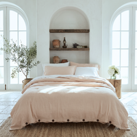 Natural Airy Soft Organic Cotton Duvet Cover