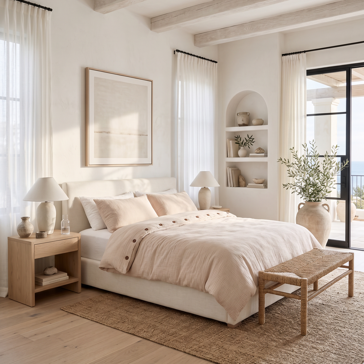 Natural Airy Soft Organic Cotton Duvet Cover