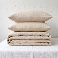 Natural Airy Soft Organic Cotton Duvet Cover