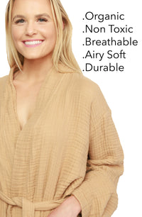 Organic Cotton Robe