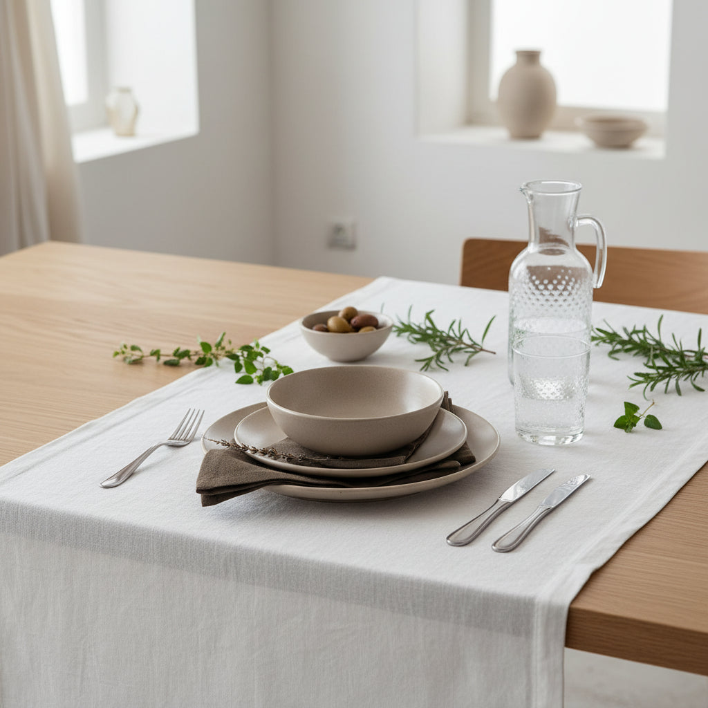 Mix and Match Linen Napkins in Various Colors and Size - Set of 4