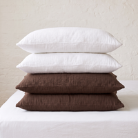 Organic Cotton Gauze Fitted Sheet – Brown