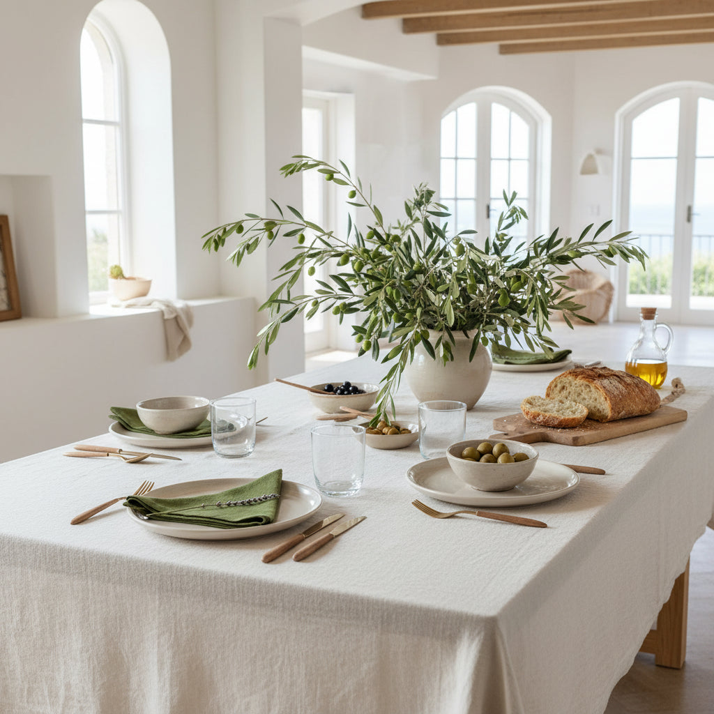 Mix and Match Linen Napkins in Various Colors and Size - Set of 4