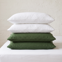 Organic Cotton Pillowcase Set of 2 in Various Colors