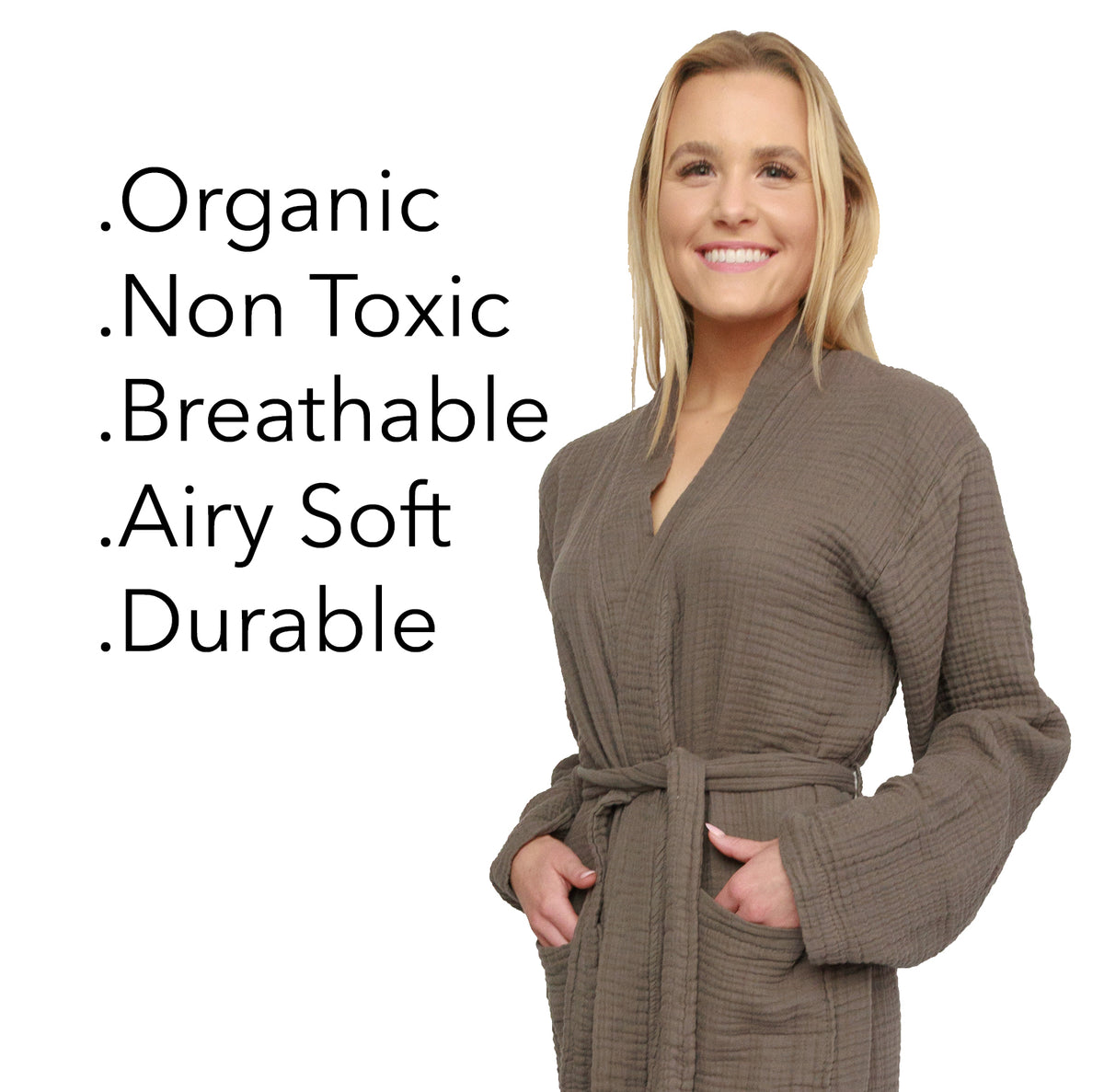 Organic Cotton Robe