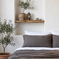 Gray Airy Soft Organic Cotton Duvet Cover