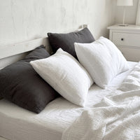 Organic Cotton Pillowcase Set of 2 - Gray