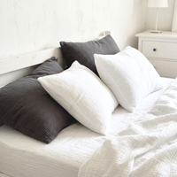 Organic Cotton Pillowcase Set of 2 - Gray