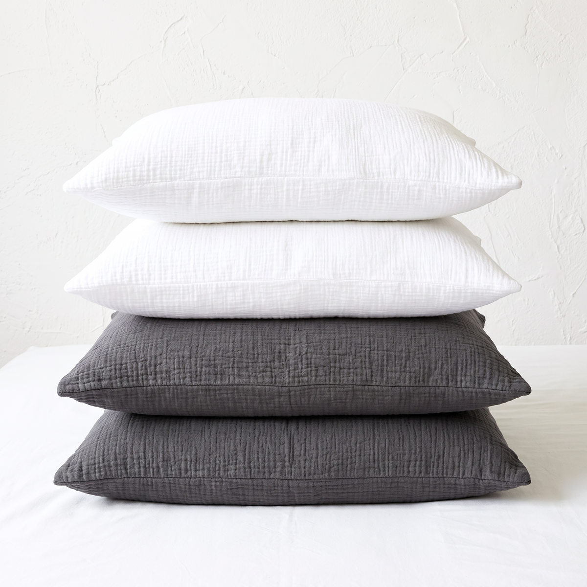 Organic Cotton Pillowcase Set of 2 in Various Colors