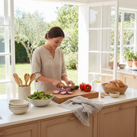Light Gray Waffle Kitchen Towel