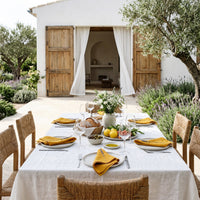 Mustard Yellow Linen Napkin Set of 4