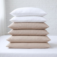 Organic Waffle Pillowcase Set of 2 in Various Colors