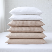 Organic Waffle Pillowcase Set of 2 - Natural