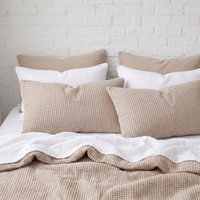 Organic Waffle Pillowcase Set of 2 in Various Colors
