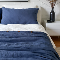 Gray Organic Cotton Pillowcase Set of 2