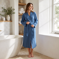 Organic Cotton Robe in Various Colors