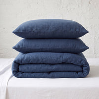 Organic Cotton Pillowcase Set of 2 - Royal Blue