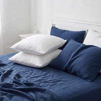 Organic Cotton Pillowcase Set of 2 - Royal Blue