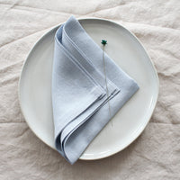 Sky Blue Linen Napkin Set of 4