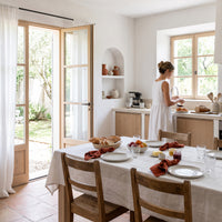 Terracotta Linen Napkin Set of 4