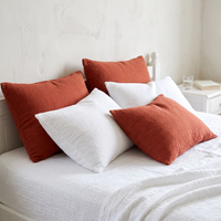 Organic Cotton Pillowcase Set of 2 - Cinnamon